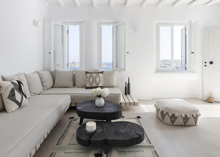 וילה Dream View Villa, 2 Min Walk To The Beach, By Red Windmill *