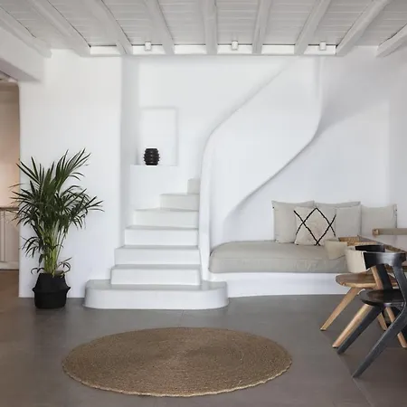 Dream View Villa, 2 Min Walk To The Beach, By Red Windmill カラファティス