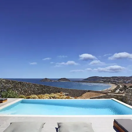 וילה Dream View Villa, 2 Min Walk To The Beach, By Red Windmill