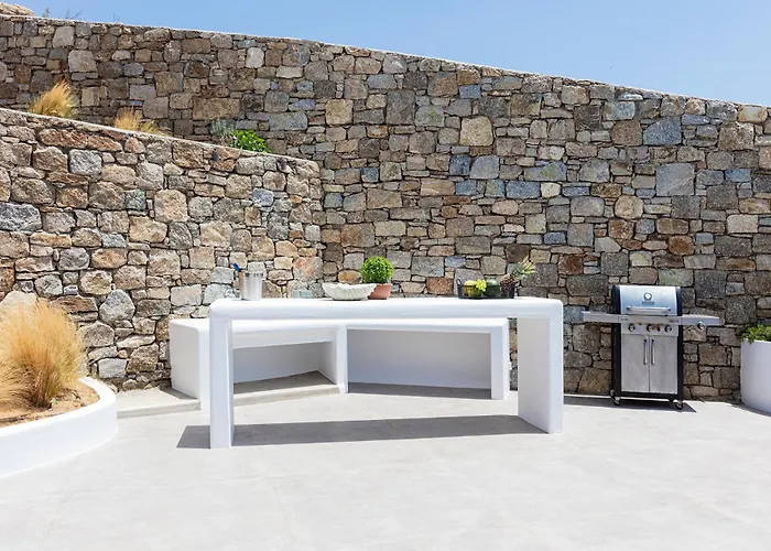 Villa Dream View Villa, 2 Min Walk To The Beach, By Red Windmill Kalafatis