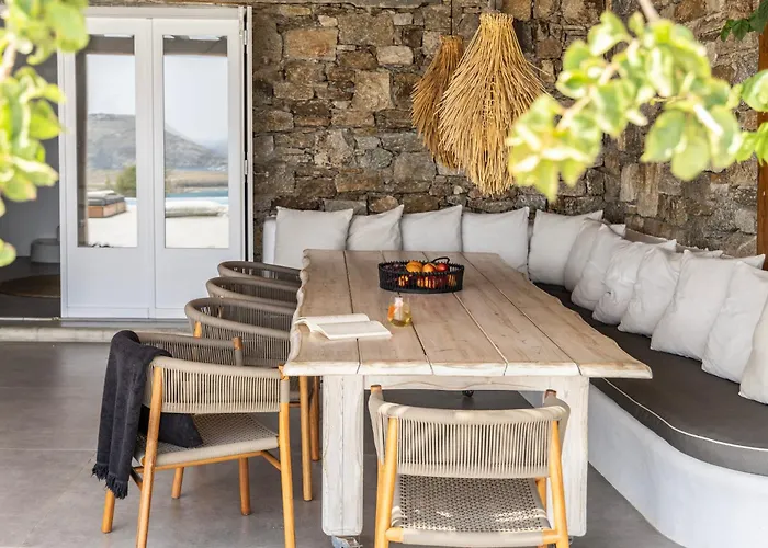 Dream View Villa, 2 Min Walk To The Beach, By Red Windmill * Kalafati