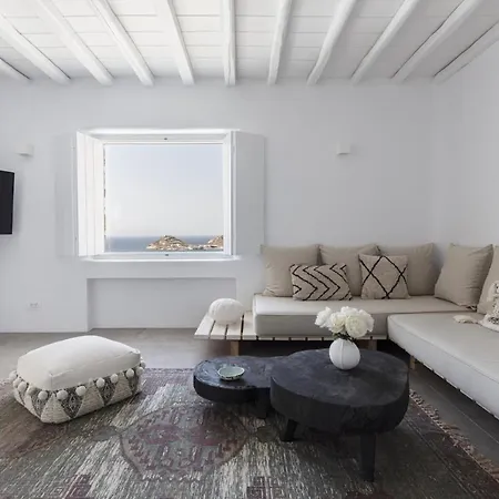 Dream View Villa, 2 Min Walk To The Beach, By Red Windmill Βίλα *