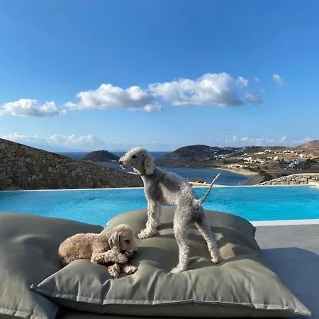 Βίλα Dream View Villa, 2 Min Walk To The Beach, By Red Windmill