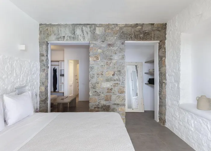 Dream View Villa, 2 Min Walk To The Beach, By Red Windmill Villa Kalafatis